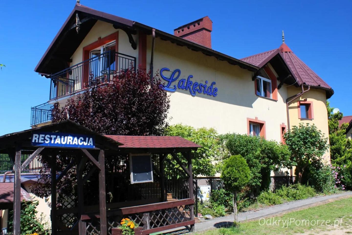 Pensjonat Nad Jeziorem Lakeside Brodnica Dolna Luaran gambar